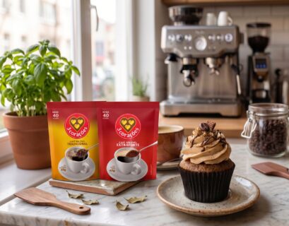 Receita de cupcake de cafe