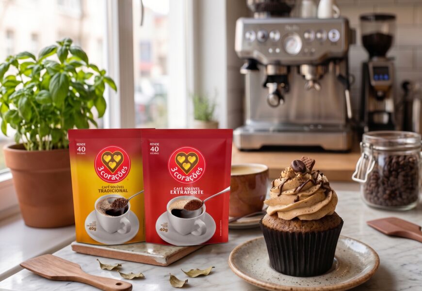 Receita de cupcake de cafe