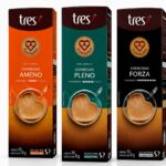 Capsulas TRES 3 Coracoes