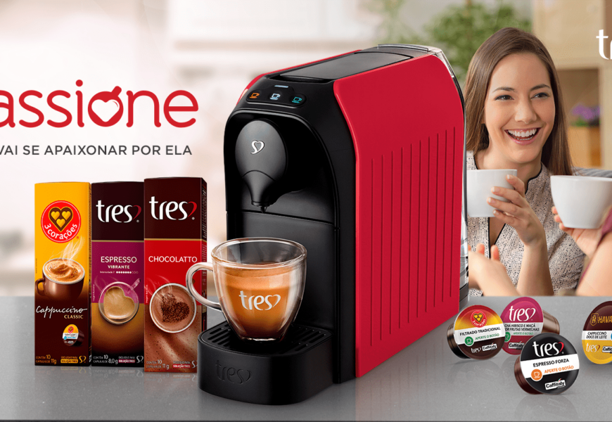 Máquina TRES®: Entenda a diferença da extração e das cores do botão