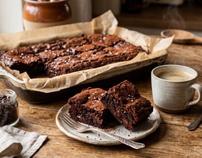 Receita de brownie de cafe