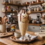 Receita de milkshake de cafe