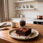 Receita de brownie com de cafe